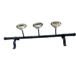 Vintage Metal 3 Candle Candalabra Holder